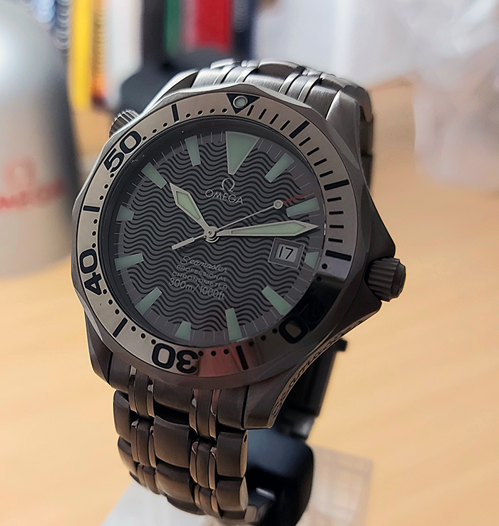 1998 Omega Seamaster Professional 150th Anniversary Titanium 300M Ref. 2232.20